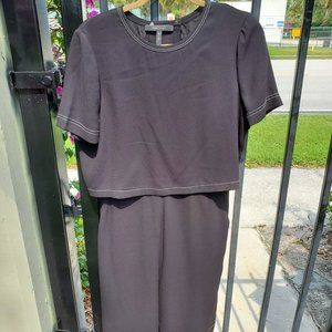 BCBG Maxazria Black Culotte Jumpsuit